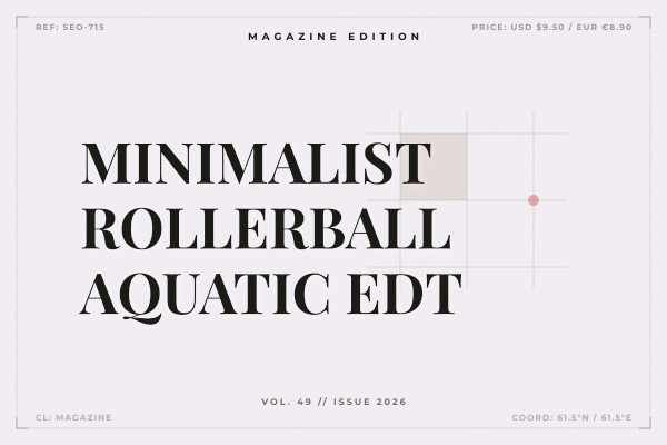 minimalist rollerball aquatic edt
